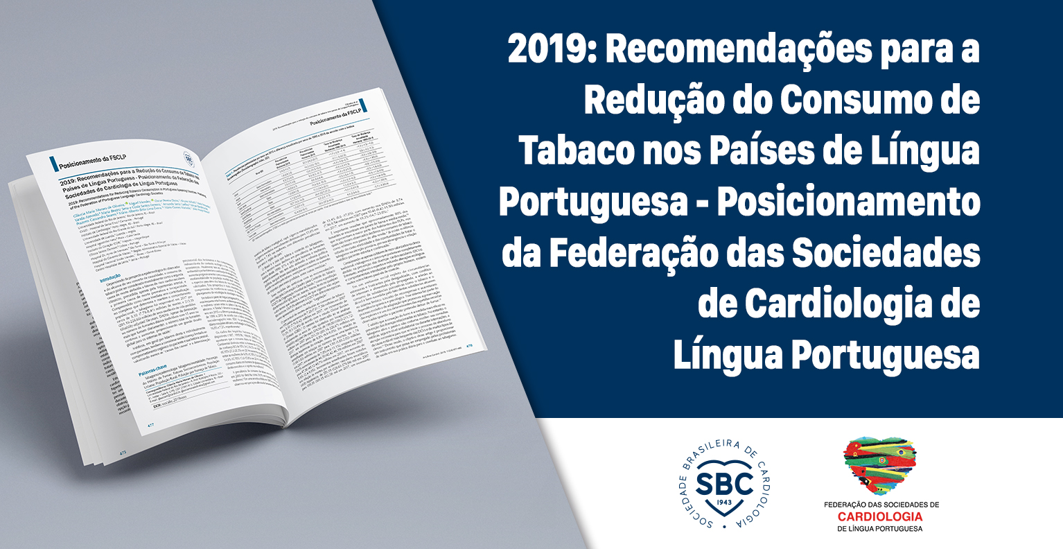 Recomendações Redução do Consumo de Tabaco 2019